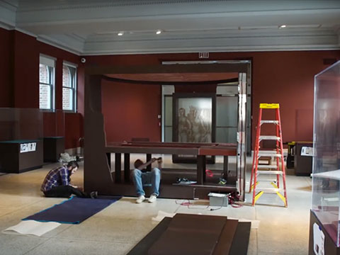 Beneath the Surface: Gallery Installation/Time Lapse thumbnail.