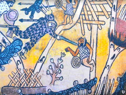 Behind the Scenes of MAYA.2012 - The Lienzo de Quauhquechollan thumbnail.