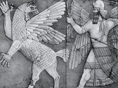 Great Beasts of Legend: Anzu the Lion Headed Eagle thumbnail.